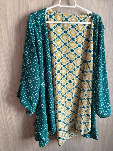 Lindo kimono de seda importado! 