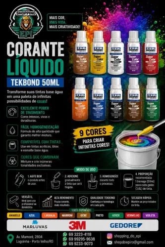 Corante Líquido Tekbond