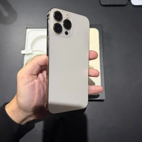 iPhone 13 Pro Max 1TB Gold! Com caixa! Nunca mexido! Raridade! Acc cartão!