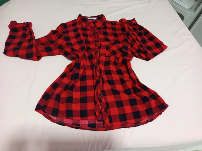 Blusa de xadrez