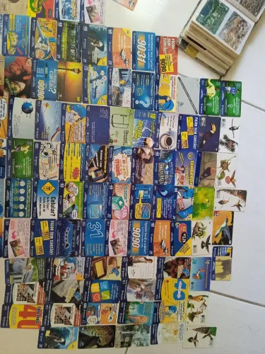 Cartão telefônico/coleção