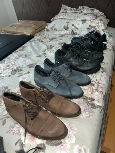 Tênis, bota e sapato (combo)