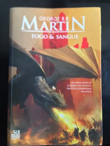 Livro Fogo e Sangue - George R. R. Martin