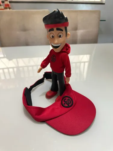 Boneco e viseira Enaldinho 