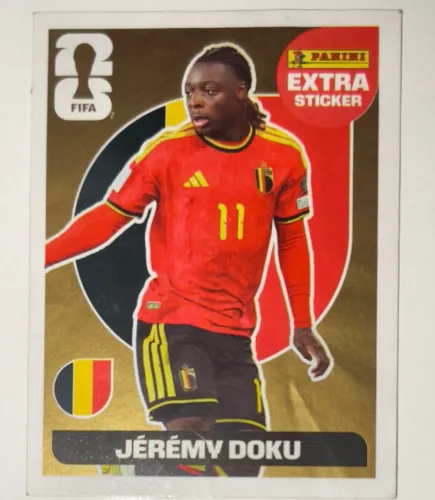 Figurinha gold da Copa 2026