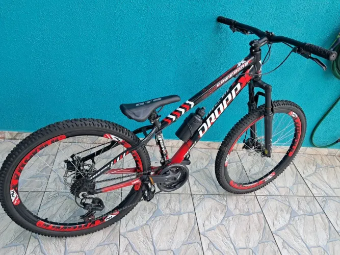 Bicicleta DROPP Aro 26 Grau Semi Nova