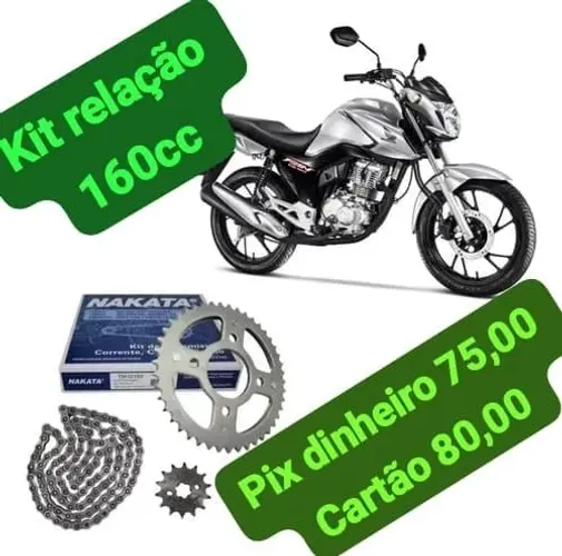Kit transmissão CG160