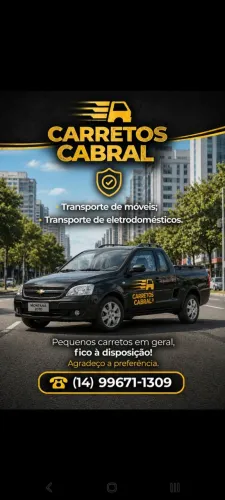 Carretos em geral. 