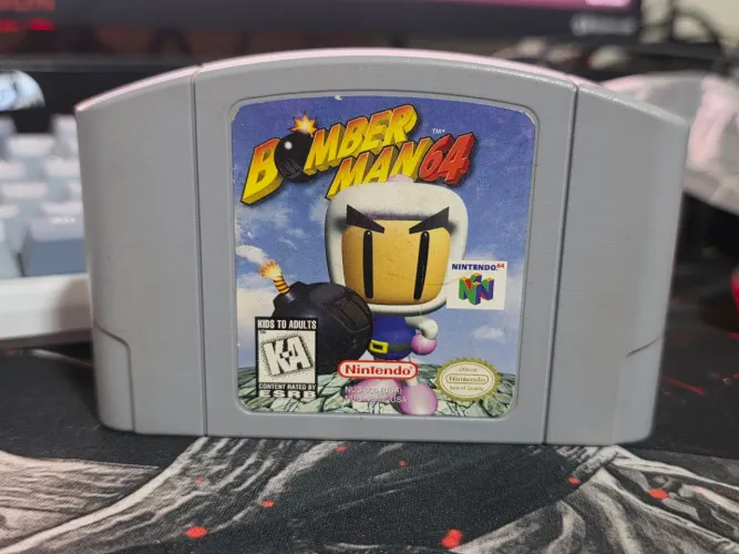 BomberMan 64, Nintendo 64, Jogo Original, Labels Originais