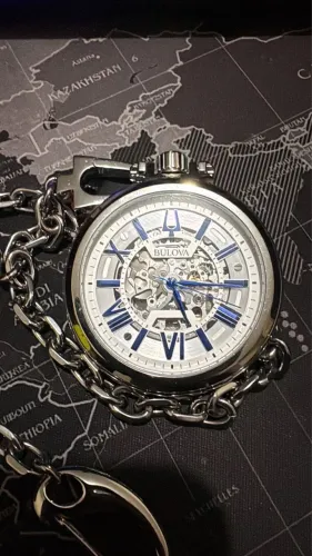 Relógio bulova de bolso