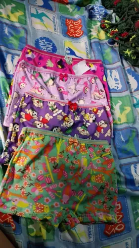 Calcinhas box infantil 