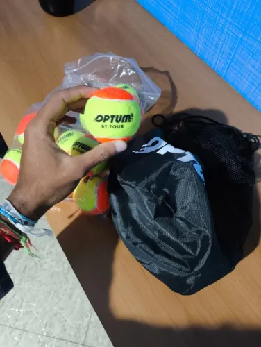 Bola Beach Tennis Optum Bt Tour C/10 Unidades