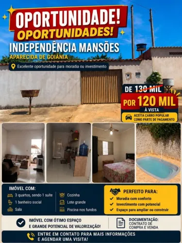 Oportunidade de moradia 
