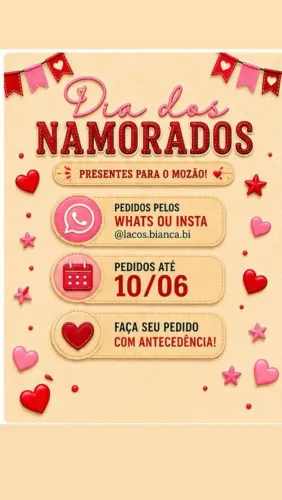 Presente para o dia dos namorados