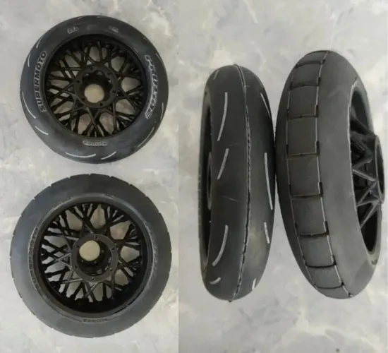 Par de Rodas Com Pneus Onroad Proline P/ Losi Promoto