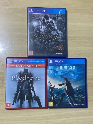 3 Jogos PS4 Zerados
