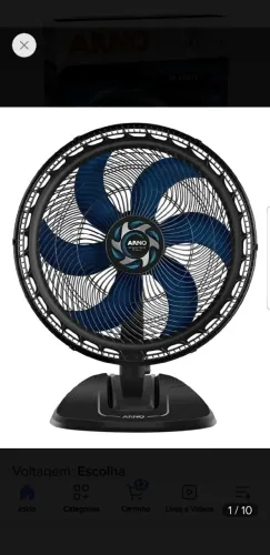Peças ventilador Arno Xtreme force