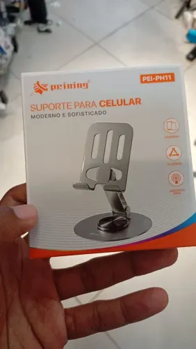 Suporte para celular de metal