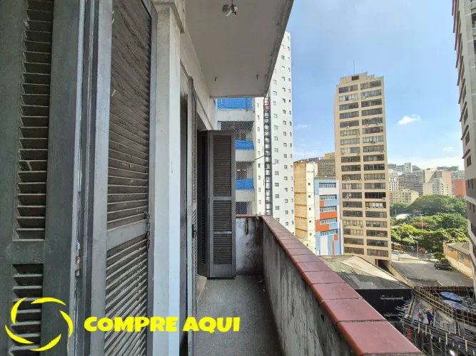 Bela Vista | 2 Quartos | Varanda | 2 Banheiros | São Paulo -SP