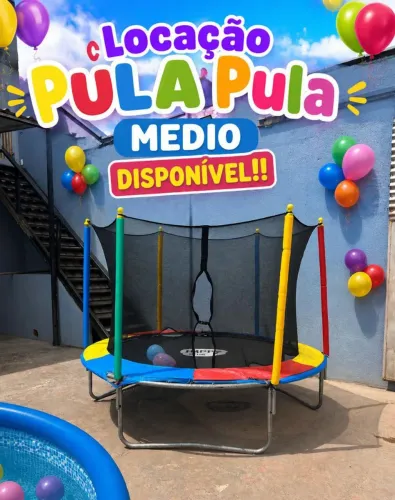 Pula pula Infantil para Festas e Eventos
