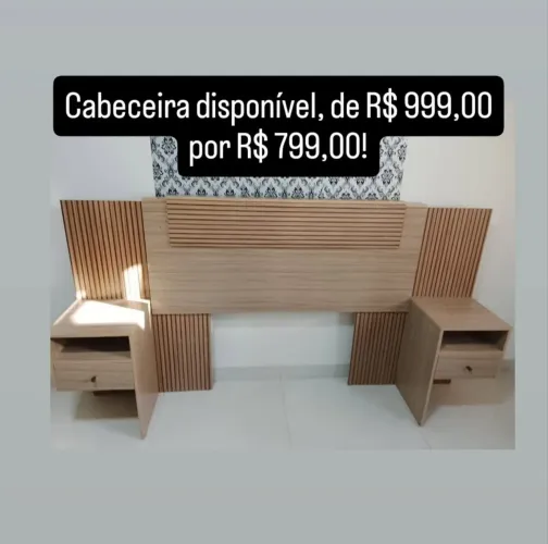 Super Promoção do Dia!! Cabeceira com Criado Mudo!!