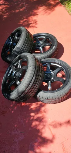 Rodas TE37 Carbon Tokyo 17 4x100 tala 7,5