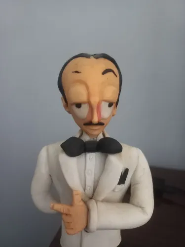 Boneco amigo da onça década de 80