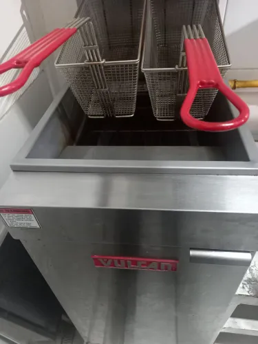 Fritadeira e chapa vulcan 