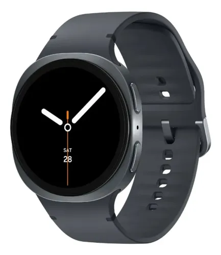 Smartwatch Samsung Galaxy Watch 8 44mm, Com GPS e NFC, em Alumínio Cinza-escuro