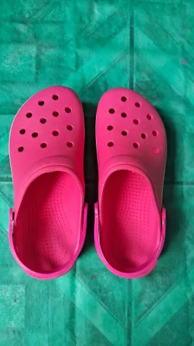 Crocs rosa  n°35/36 nova
