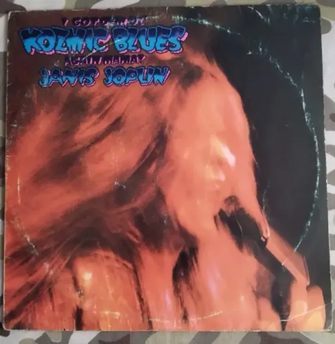 LP Vinil Janis Joplin - I Got Dem Ol' Kozmic Blues Again Mama! VG/VG+