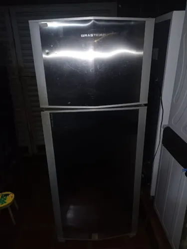 Geladeira Brastemp inox 409