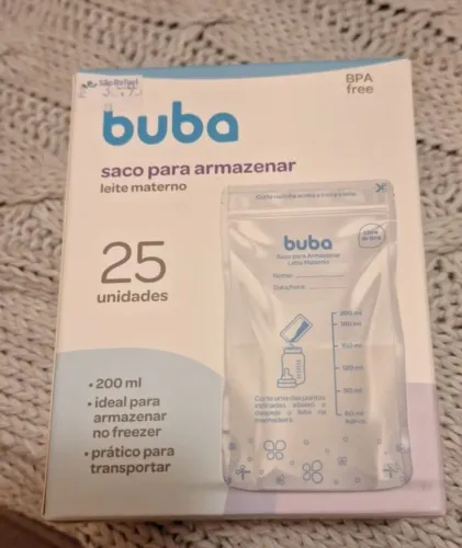 Saco para leite materno Buba (25 unidades)