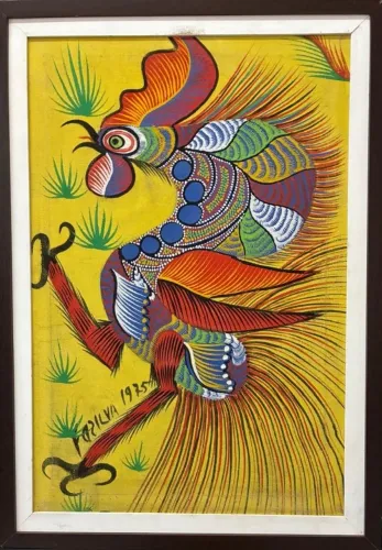Quadro, óleo sobre tela de Francisco da Silva