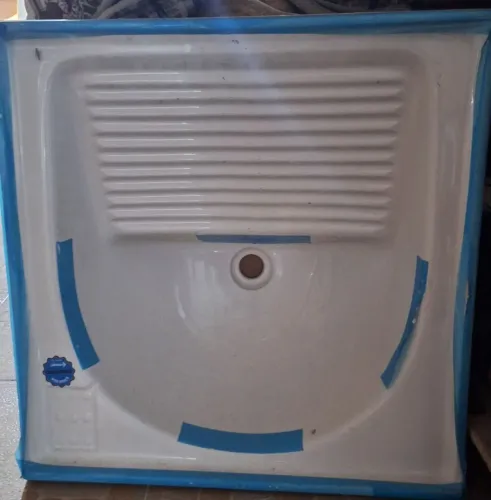 Tanque fibra 60x60 de lavar roupa 1 bojo