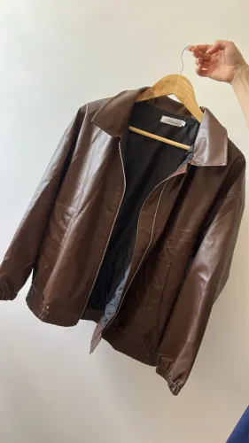 Vendo Jaqueta de Couro MAX