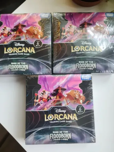 Disney Lorcana Booster Box - Rise of the Floodborn - Versão Japa