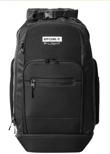 Mochila Unissex Rip Curl F-Light Surf Icons Black 40 Litros