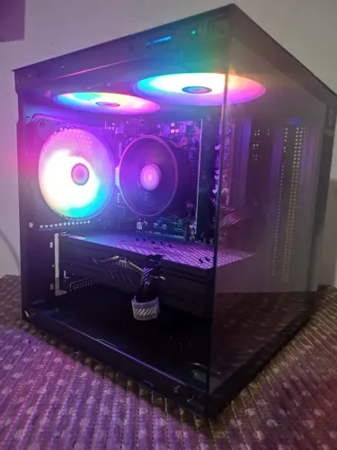 PC Gamer Ryzen 5 c/ Placa RX580 ou GTX1660S ou RTX3060Ti ou Integrada.C/ Jogos e Garantia