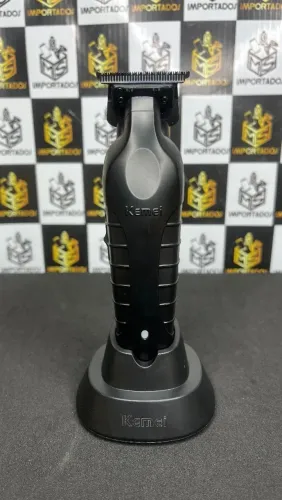 Máquina Profissional de Acabamento Kemei KM-2299 com Base de Carregamento