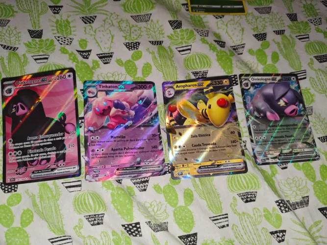 Bulk de cartas ex ultraras - cartas de pokemon