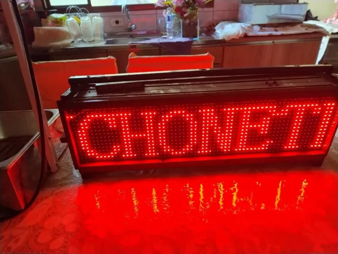 Letreiro luminoso led