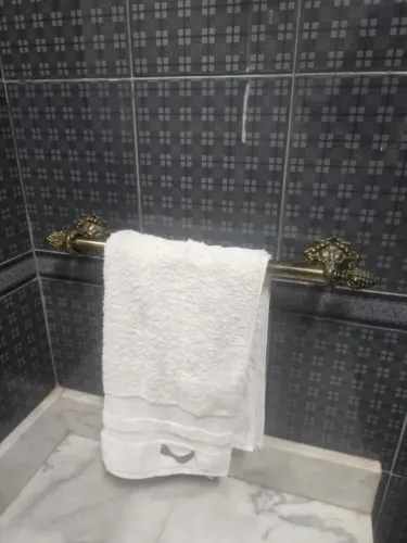 Toalheiro Porta-toalha Banheiro Lavabo Bronze Puro Vintage (Usado)