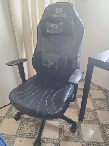 Cadeira Gamer Redragon Metis Preto/Cinza C102-B