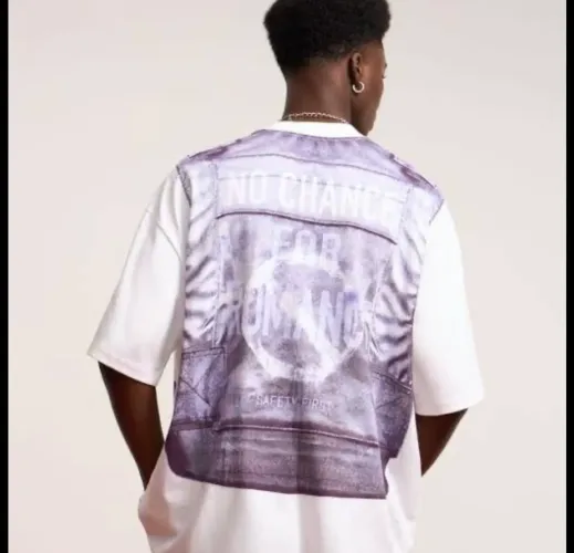 Camisa boxy overzised NOVA NA TAG