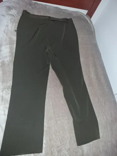 CALÇA SOCIAL FEMININA VERDE ESCURO TAMANHO 42