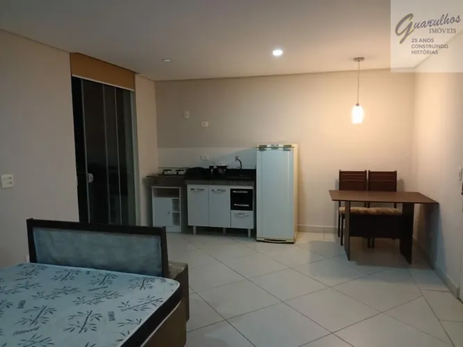 Studio Semimobiliado á venda, Residencial First, 38m², 1 Quarto, 1 Vaga, Vila Augusta