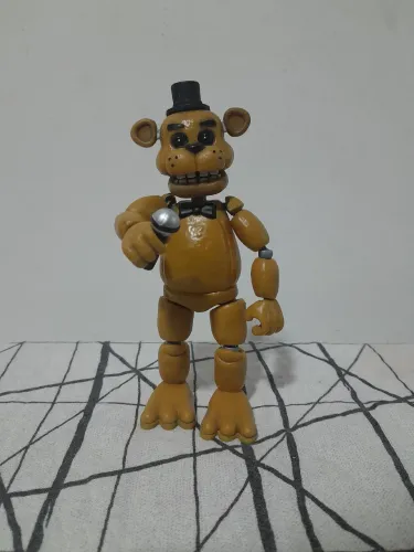 Boneco de five nights at freddy's figure golden freddy original
