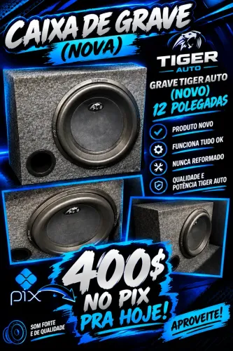 Caixa de grave tiger