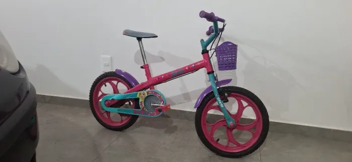 Bicicleta Infantil Caloi Barbie aro 16